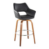 Mustang 30" Fixed-Height Xl Barstool - Set of 2