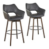 Mustang 30" Fixed-Height Barstool - Set of 2