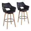 Mustang 30" Fixed-Height Barstool - Set of 2