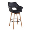 Mustang 30" Fixed-Height Barstool - Set of 2