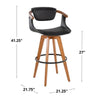 Oracle 29" Fixed-Height Barstool