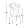 Posh 30" Fixed-Height Barstool - Set of 2