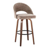 Renee Upholstered 30" Fixed-Height Barstool - Set of 2