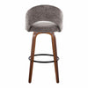 Renee Upholstered 30" Fixed-Height Barstool - Set of 2
