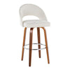 Renee Upholstered 30" Fixed-Height Barstool - Set of 2