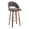 Renee Upholstered 30" Fixed-Height Barstool - Set of 2