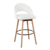 Renee Upholstered 30" Fixed-Height Barstool - Set of 2