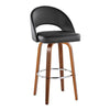 Renee Upholstered 30" Fixed-Height Barstool - Set of 2