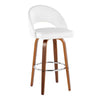 Renee Upholstered 30" Fixed-Height Barstool - Set of 2