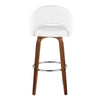 Renee Upholstered 30" Fixed-Height Barstool - Set of 2
