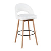 Renee Upholstered 30" Fixed-Height Barstool - Set of 2
