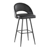 Renee Upholstered 30" Fixed-Height Barstool - Set of 2