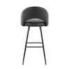 Renee Upholstered 30" Fixed-Height Barstool - Set of 2