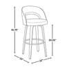 Reno 30" Fixed-Height Barstool - Set of 2