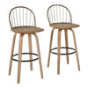 Riley 30" Fixed-Height Barstool - Set of 2