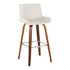 Santi 30" Fixed-Height Barstool - Set of 2