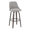 Studded Marcel 30" Fixed-Height Barstool - Set of  2