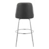 Studded Marcel 30" Fixed-Height Barstool - Set of 2