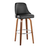 Studded Marcel 30" Fixed-Height Barstool - Set of  2