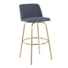 Toriano 30" Fixed-Height Barstool - Set of 2