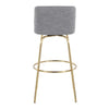 Toriano 30" Fixed-Height Barstool - Set of 2