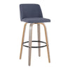 Toriano 30" Fixed-Height Barstool - Set of 2