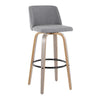 Toriano 30" Fixed-Height Barstool - Set of 2