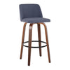 Toriano 30" Fixed-Height Barstool - Set of 2
