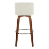 Toriano 30" Fixed-Height Barstool - Set of 2