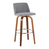 Toriano 30" Fixed-Height Barstool - Set of 2