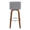 Toriano 30" Fixed-Height Barstool - Set of 2