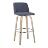 Toriano 30" Fixed-Height Barstool - Set of 2