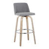 Toriano 30" Fixed-Height Barstool - Set of 2