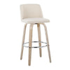 Toriano 30" Fixed-Height Barstool - Set of 2