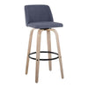 Toriano 30" Fixed-Height Barstool - Set of 2