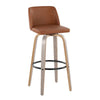 Toriano 30" Fixed-Height Barstool - Set of 2
