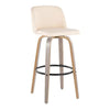 Toriano 30" Fixed-Height Barstool - Set of 2