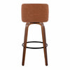 Toriano 30" Fixed-Height Barstool - Set of 2