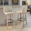 Toriano 30" Fixed Height Barstool - Set of 2
