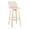 Toriano 30" Fixed-Height Barstool - Set of 2