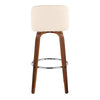 Toriano 30" Fixed-Height Barstool - Set of 2