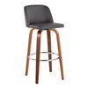 Toriano 30" Fixed-Height Barstool - Set of 2