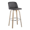 Toriano 30" Fixed-Height Barstool - Set of 2