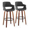 Vintage Flair 30" Fixed-Height Barstool - Set of 2