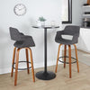 Vintage Flair 30" Fixed-Height Barstool - Set of 2