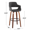 Vintage Flair 30" Fixed-Height Barstool - Set of 2