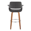 Vintage Flair 30" Fixed-Height Barstool - Set of 2