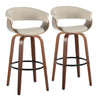 Vintage Mod 30" Fixed-Height Barstool - Set of 2