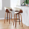 Vintage Mod 30" Fixed-Height Barstool - Set of 2
