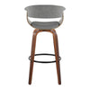 Vintage Mod 30" Fixed-Height Barstool - Set of 2
